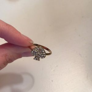 Kate Spade “spade” ring